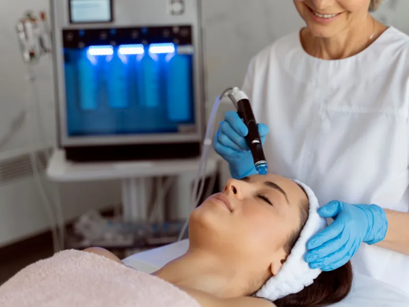 hydrafacial keravive