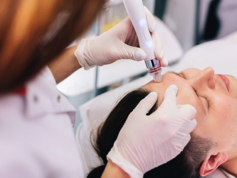 hydrafacial vs diamond glow results