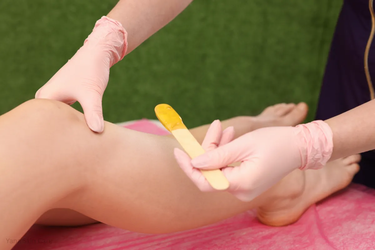 waxing for hair removal